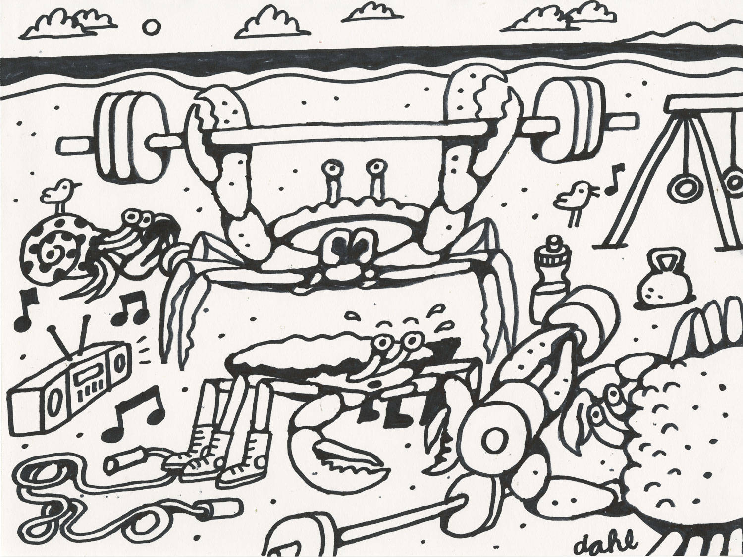 Crab Gym