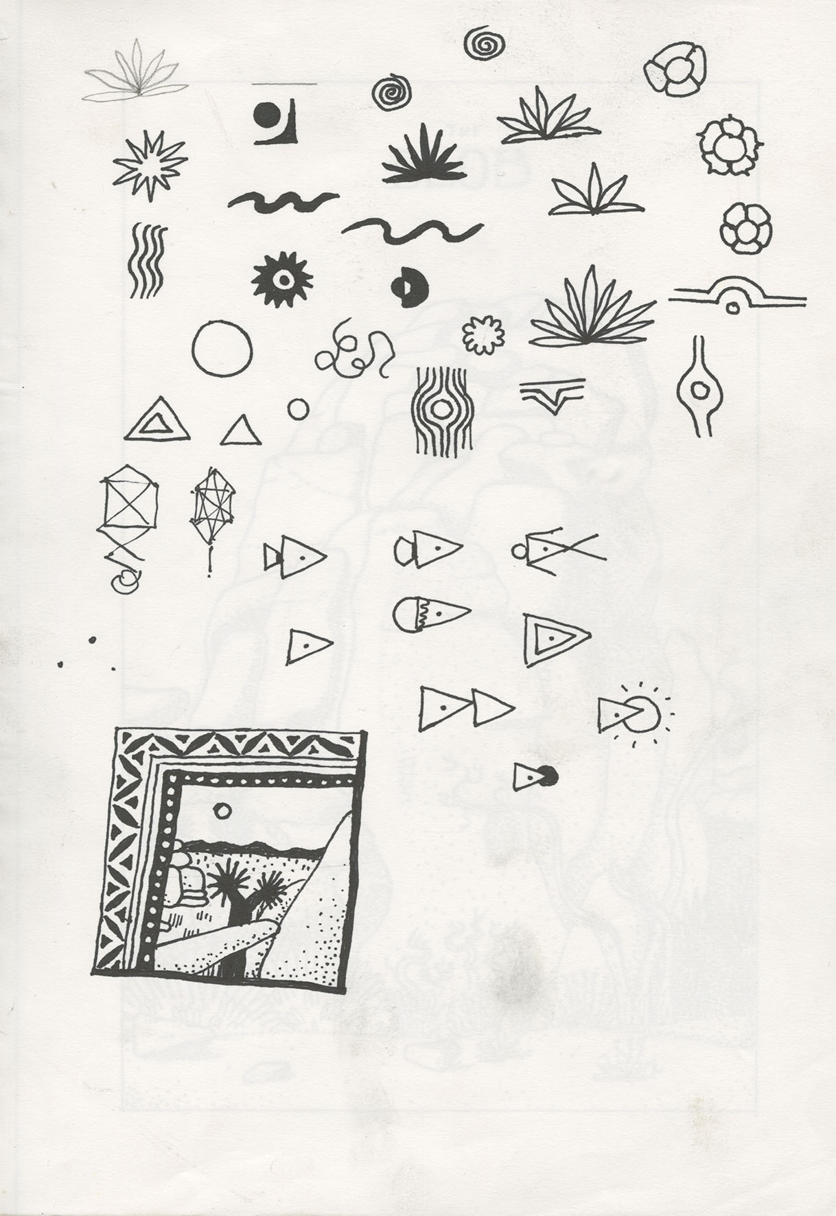 Joshua Tree Doodles 2