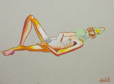 Laying Man