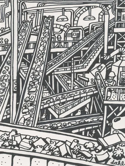 Material Reclamation Facility Doodle