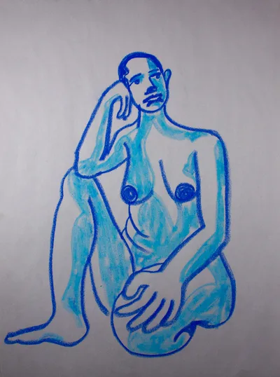 Blue Woman