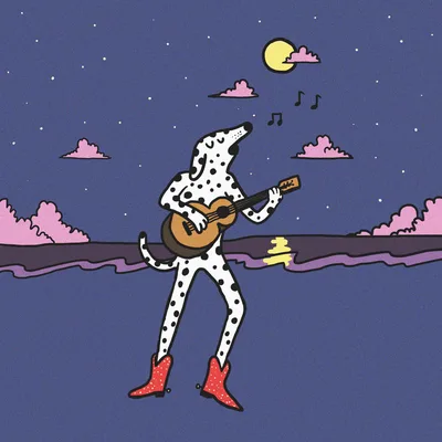 The Fabled Dalmation Cowboy of Lover's Beach